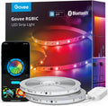 100Ft RGBIC LED Strip Lights, Smart LED Lights for Bedroom, Bluetooth LED Strip Lights APP Control, DIY Multiple Colors on One Line, Color Changing LED Lights for Bedroom Decor, 2 Rolls of 50Ft
