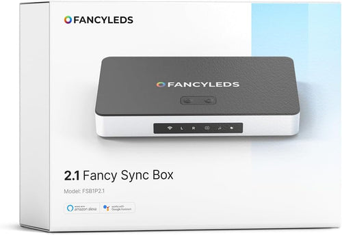 2.1 Fancy Sync Box Syncing Device with HDMI 2.1, 4K 120Hz, HDR (For 55" to 65" Tvs)